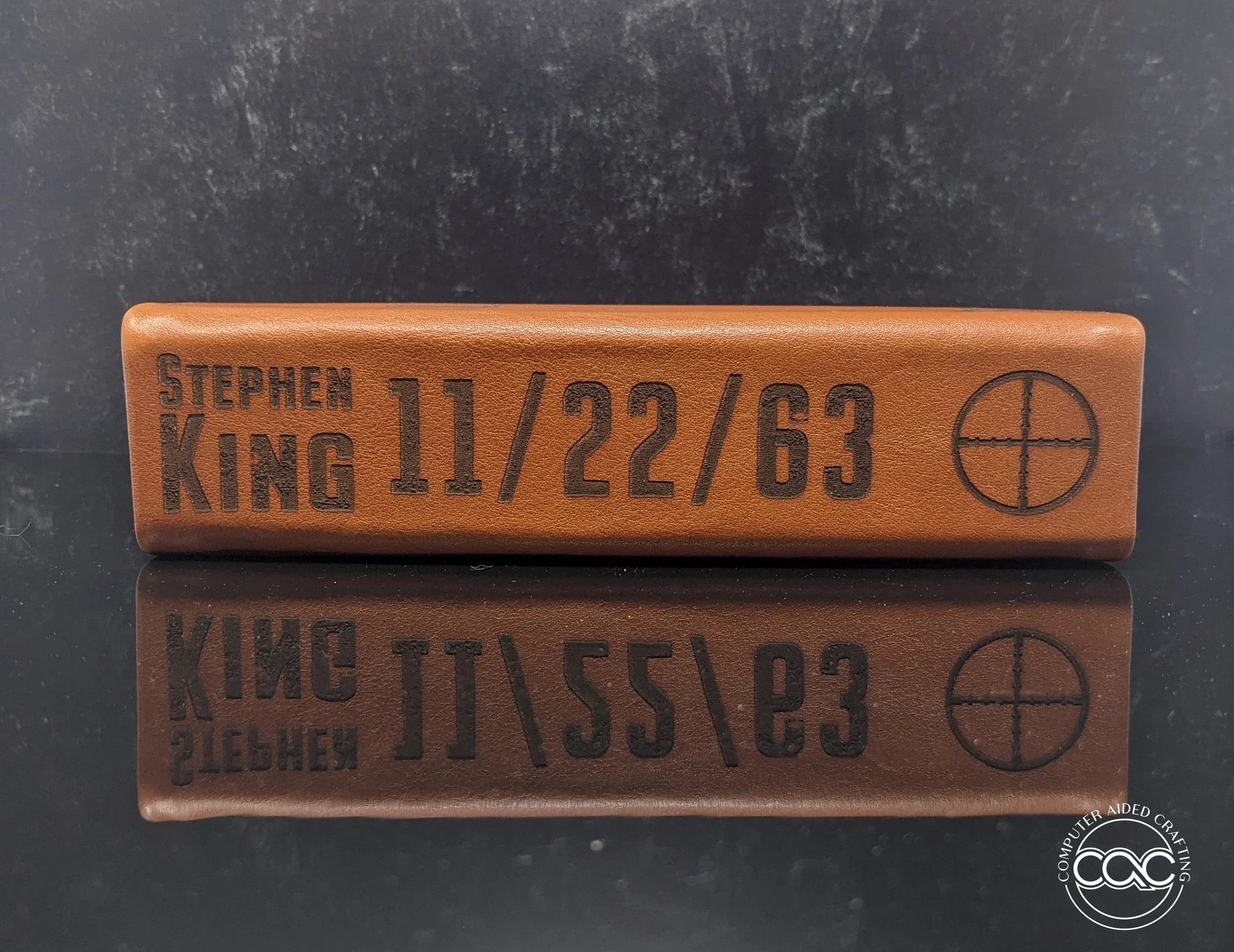 11/22/63 a novel by Stephen King, leather bound — Computer Aided